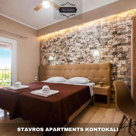 Stavros Apartments Kontokali Next To Gouvia Marina Exterior foto