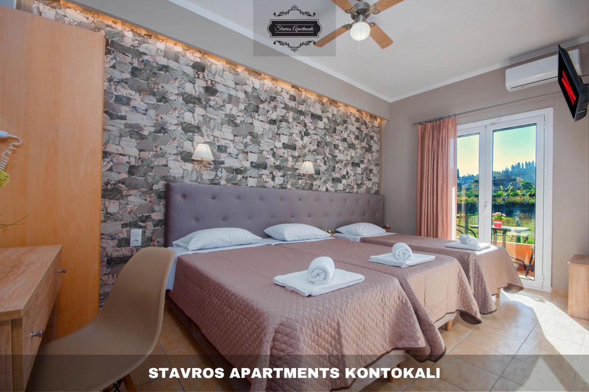 Stavros Apartments Kontokali Next To Gouvia Marina Exterior foto