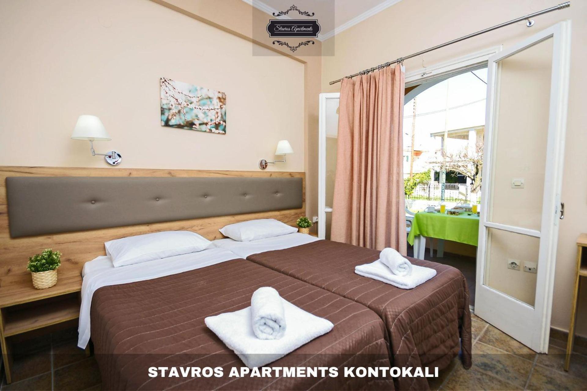 Stavros Apartments Kontokali Next To Gouvia Marina Exterior foto