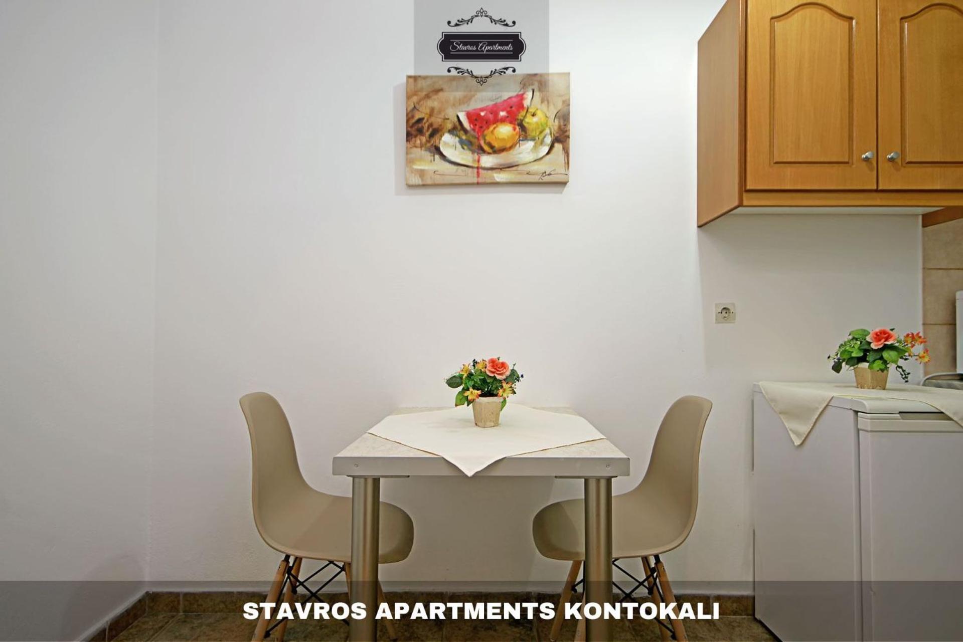 Stavros Apartments Kontokali Next To Gouvia Marina Exterior foto
