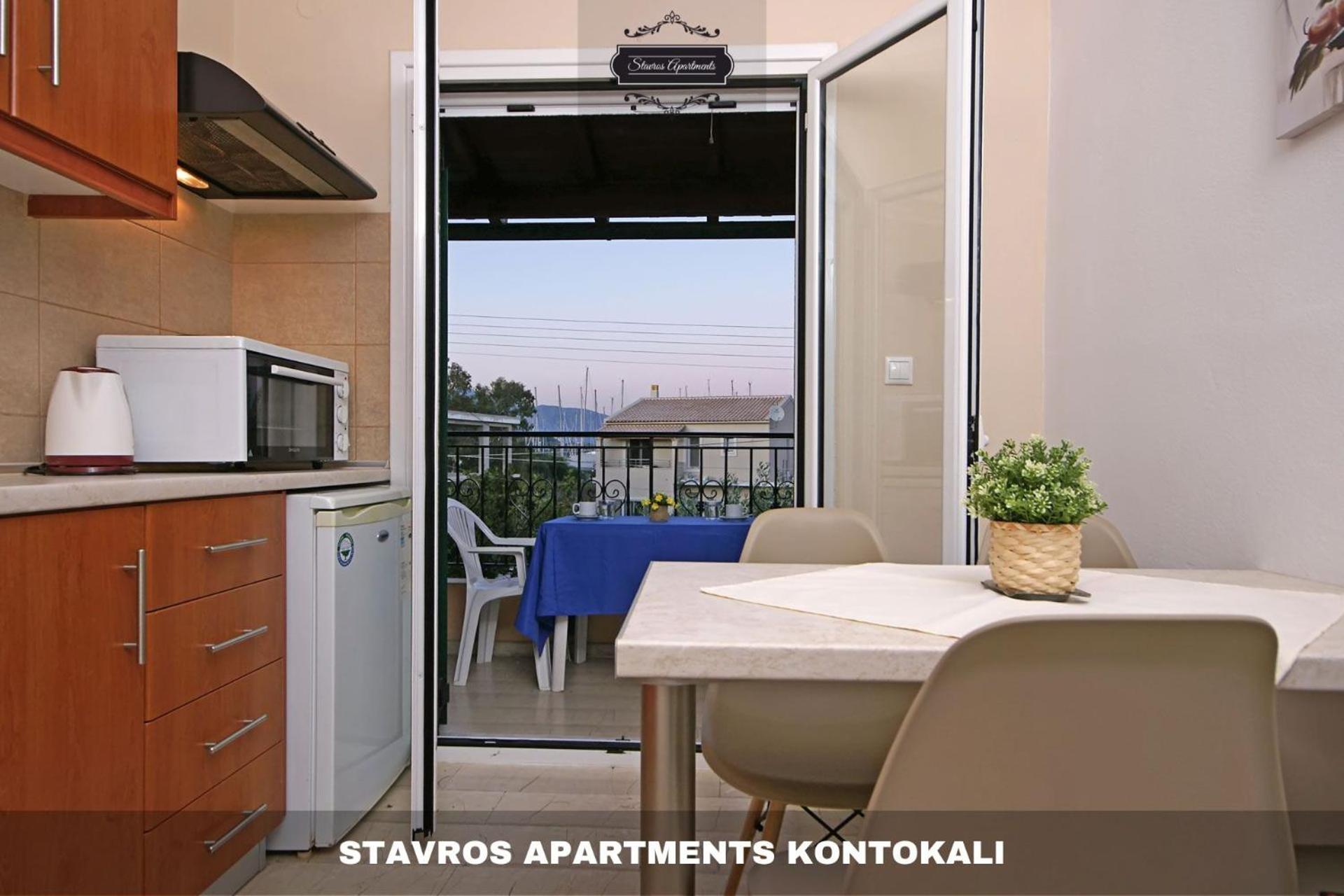 Stavros Apartments Kontokali Next To Gouvia Marina Exterior foto