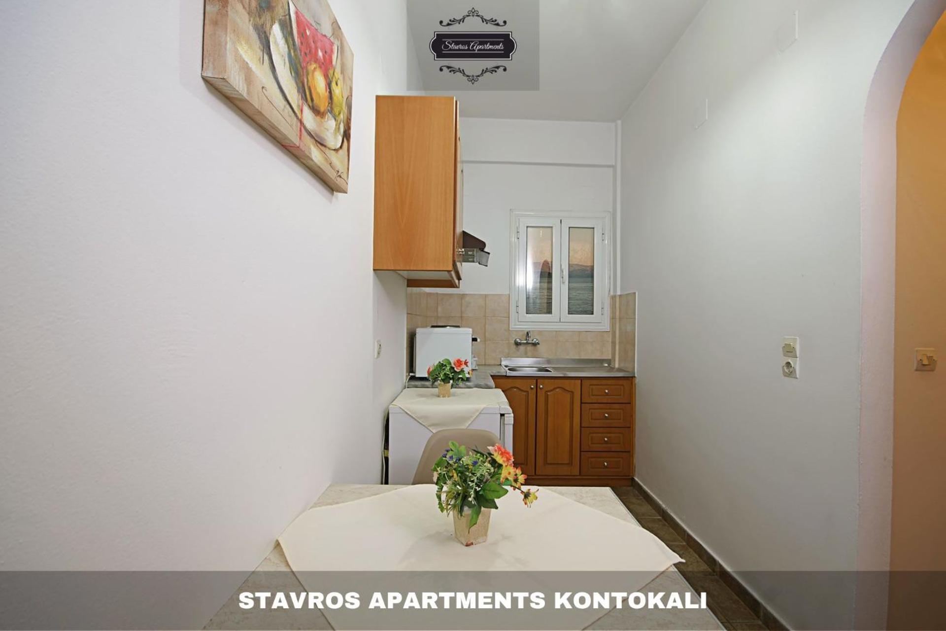 Stavros Apartments Kontokali Next To Gouvia Marina Exterior foto