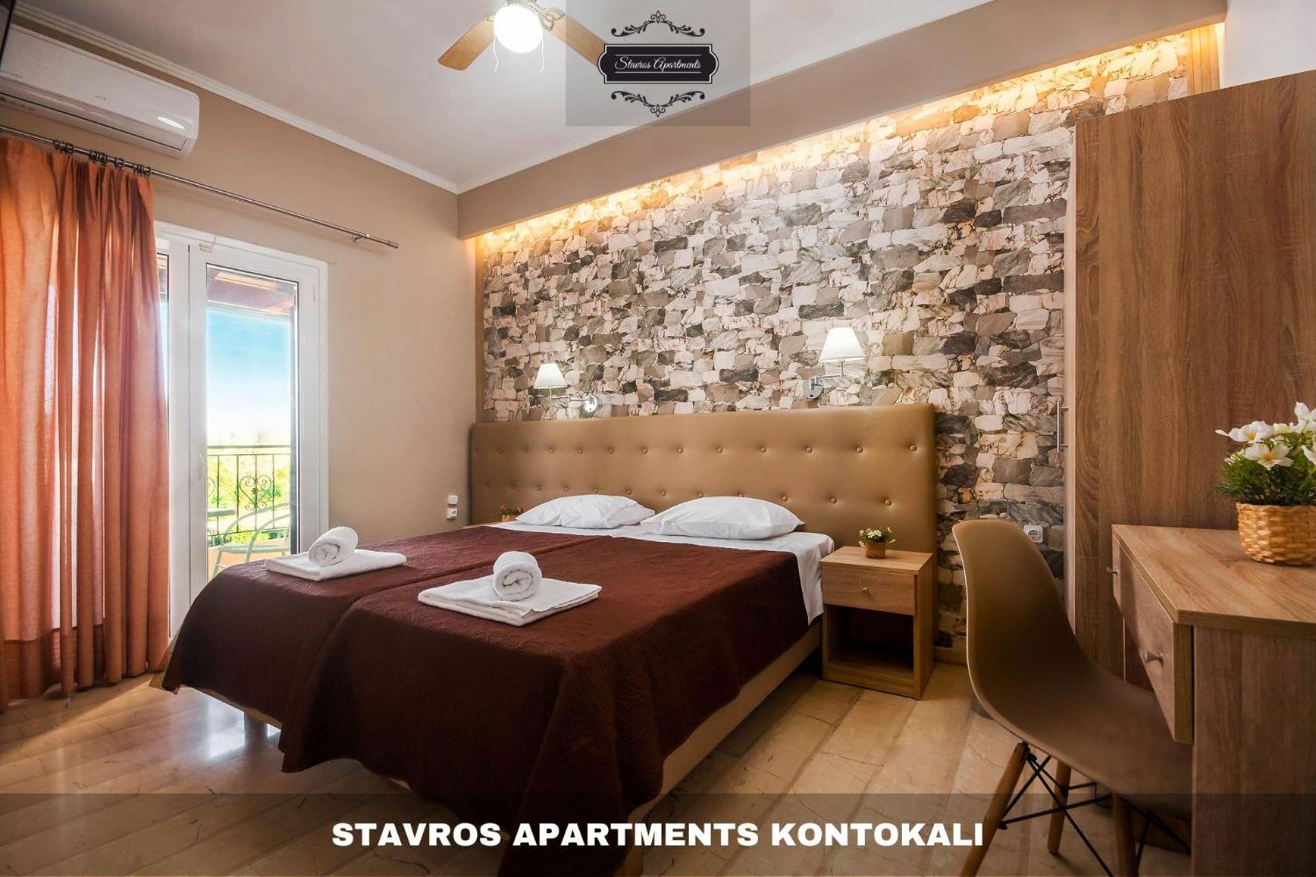 Stavros Apartments Kontokali Next To Gouvia Marina Exterior foto